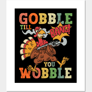 Funny ThanksGiving Turkey Posters and Art